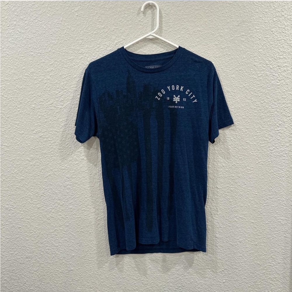Zoo York Blue Short Sleeve Tee Casual Crew Neck